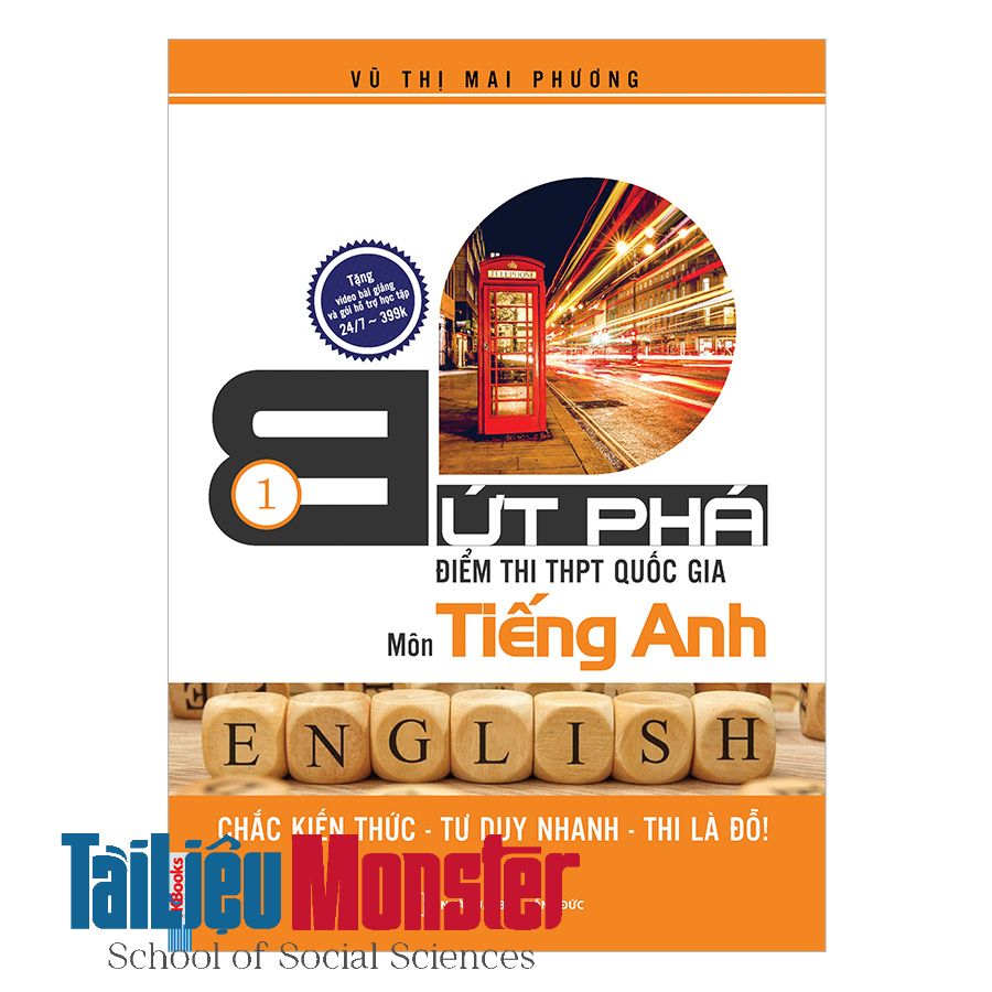 sach but pha diem thi tn thpt mon tieng anh 1