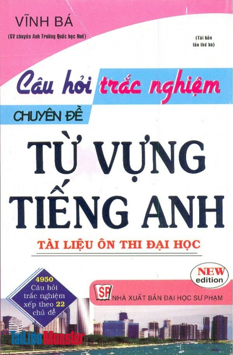 pdf cau hoi trac nghiem chuyen de chon cau dong nghia tieng anh 3