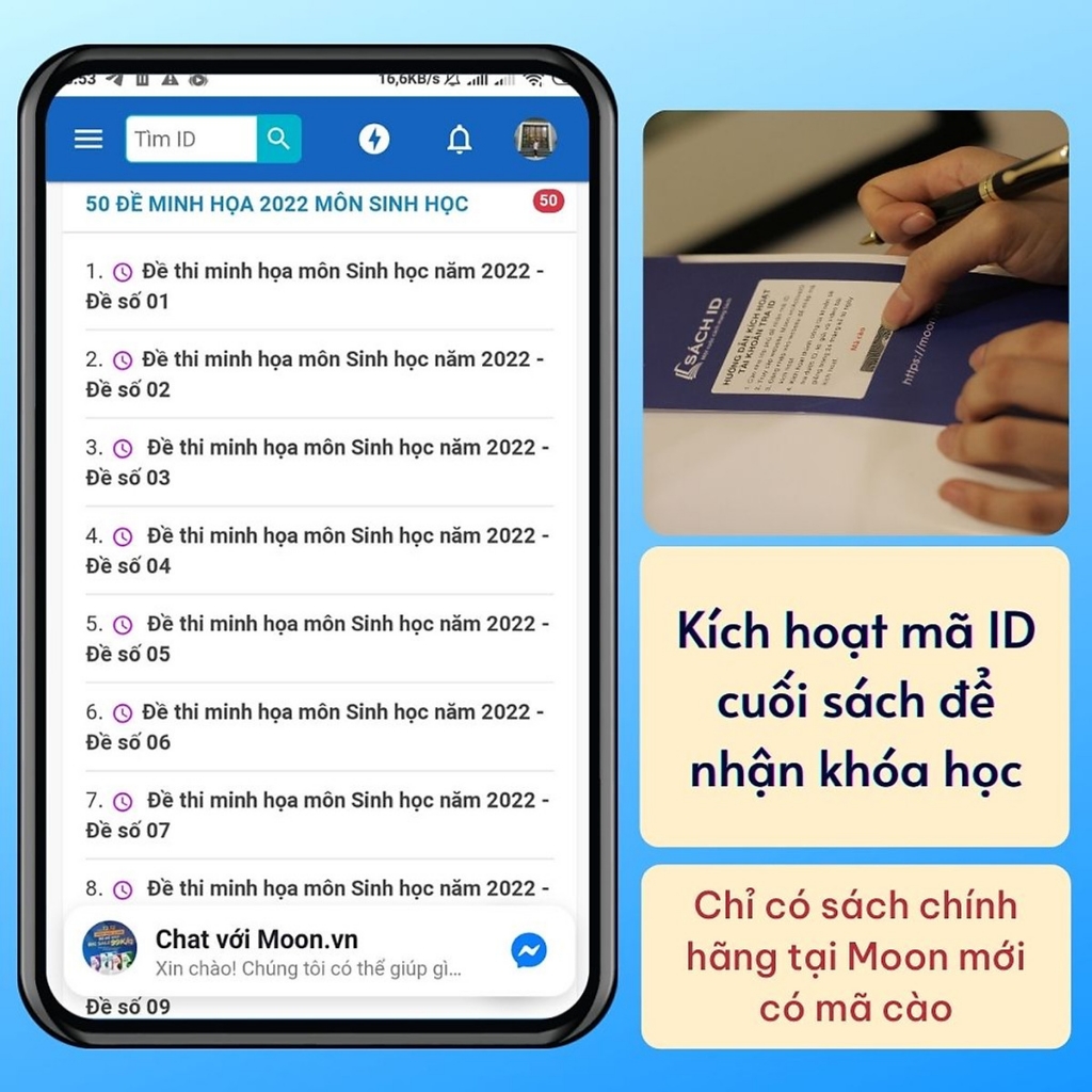tai lieu monster 50 De Minh Hoa 2022 Mon Hoa Hoc 2