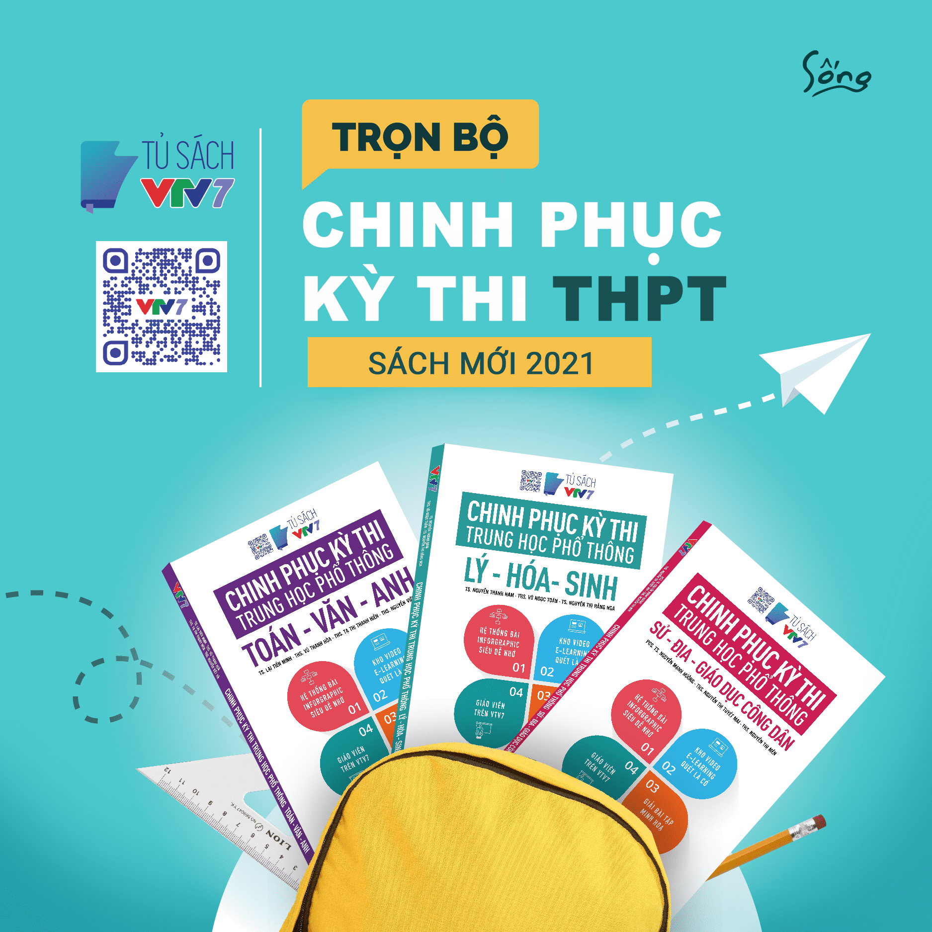 Chinh Phục Kỳ Thi Trung Học Phổ Thông Quốc Gia: Toán – Văn – Anh