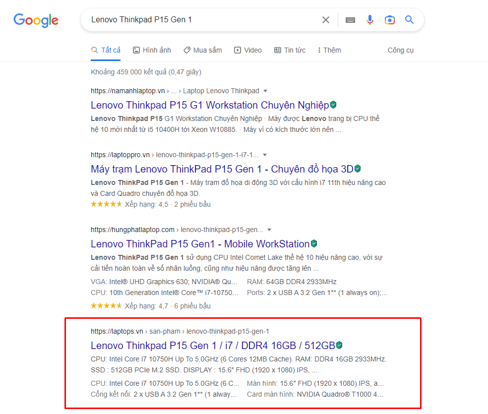 Lenovo Thinkpad P15 Gen 1