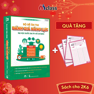 [2024] Sách Bộ Đề Ôn Thi Đánh Giá Năng Lực Đại Học Quốc Gia TP.HCM - Thầy Bùi Văn Công