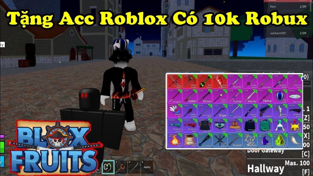 Acc Roblox miễn phí đăng nhập
