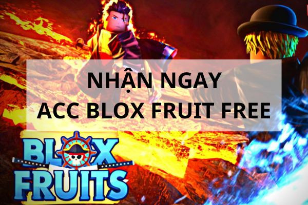 Acc Roblox Fruit Free 2025 mới nhất